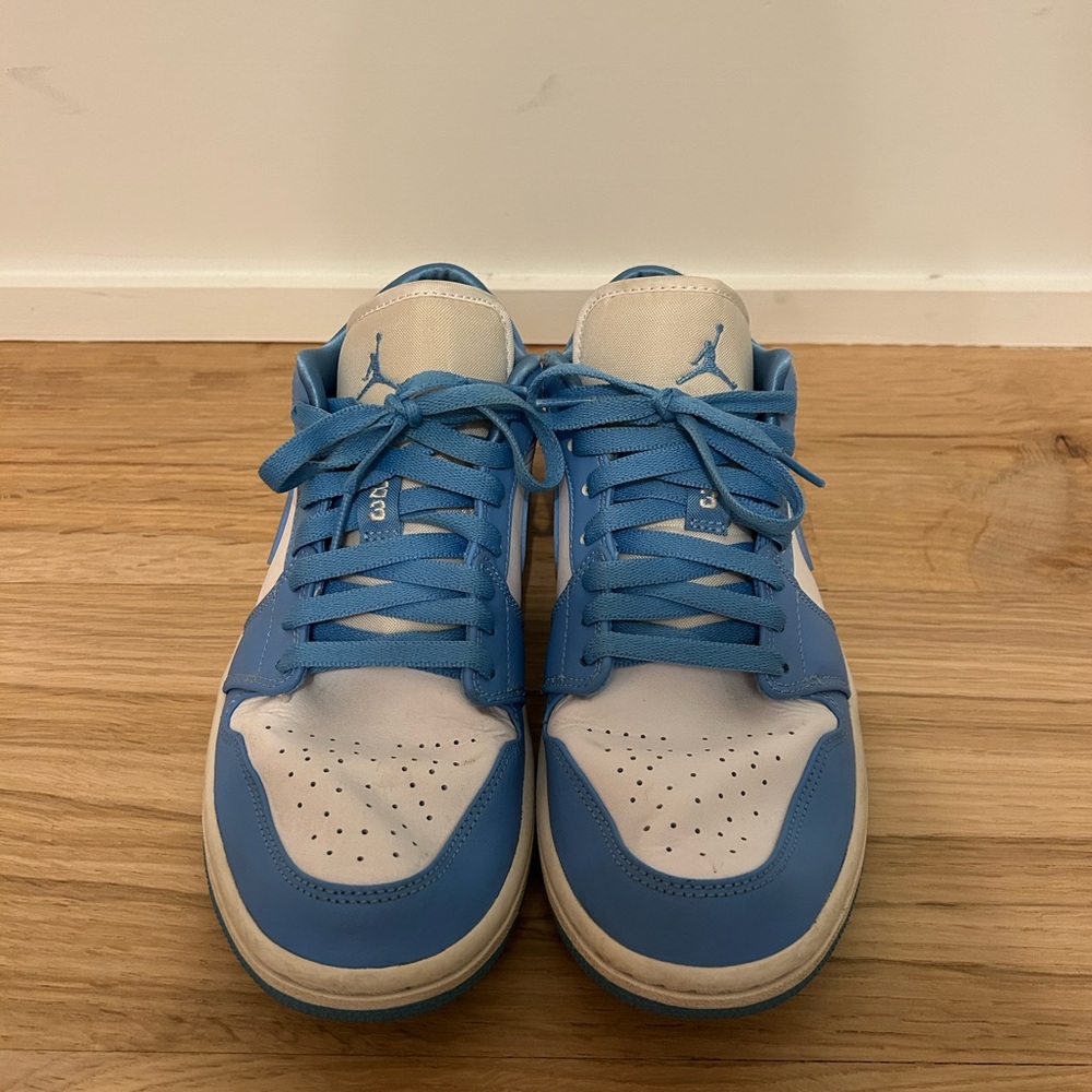 Jordan Women's Sneakers in Blue and White